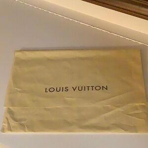 Louis Vuitton Cream Storage Bag